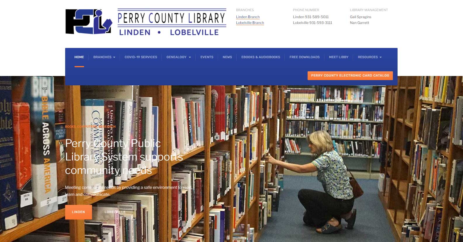 library homepage 1585x828
